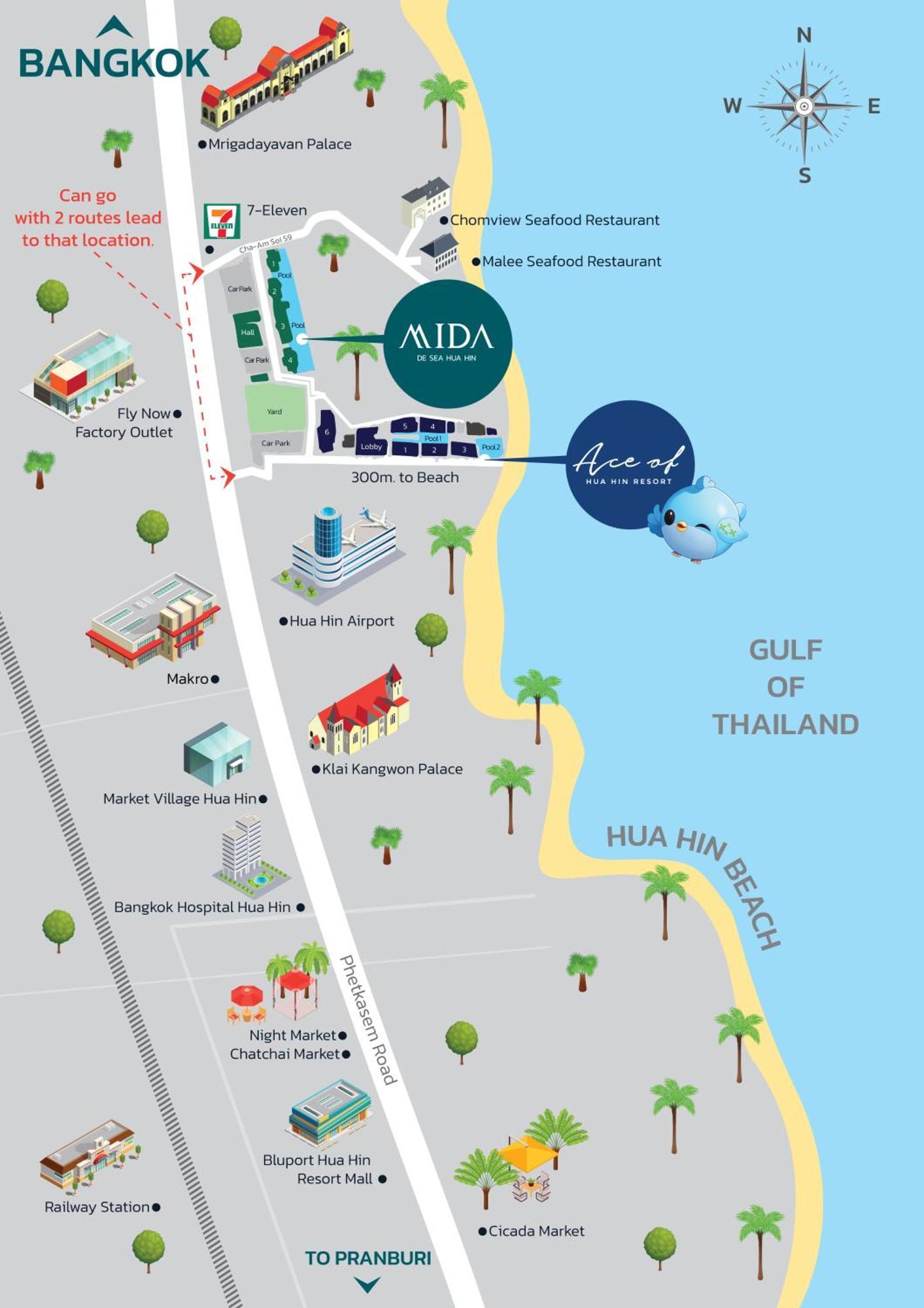 Mida De Sea Hua Hin - Sha Plus Petchaburi Esterno foto